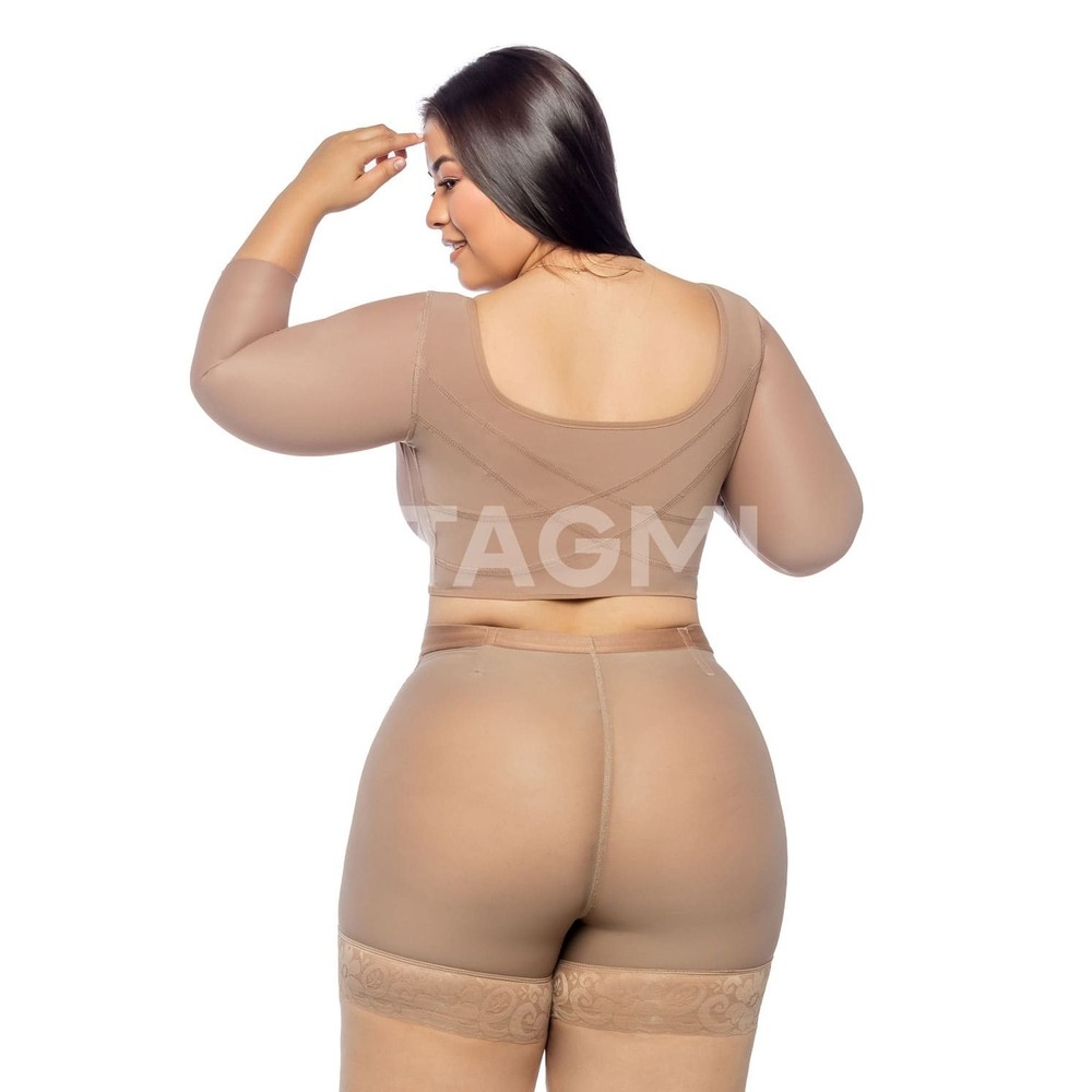 Stagmi Faja Colombian Arm Shaper Built-In Bra Back Shaper No Underbust Rolls XL - Picture 7 of 12